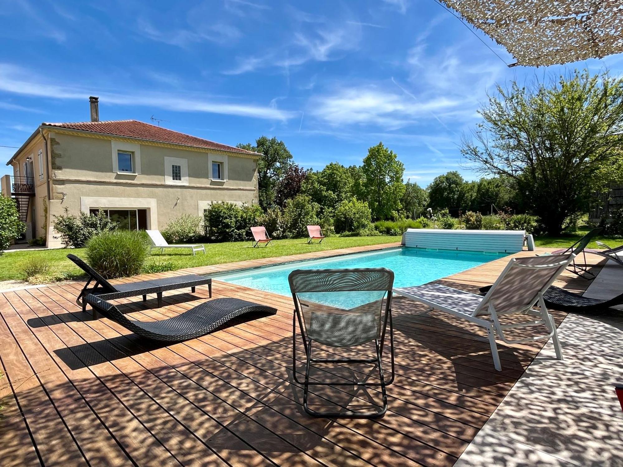 Gite Campagne Famille 15 Pers Piscine Chauffee Jeux Enfants Petanque Saint-Sauvy Dış mekan fotoğraf