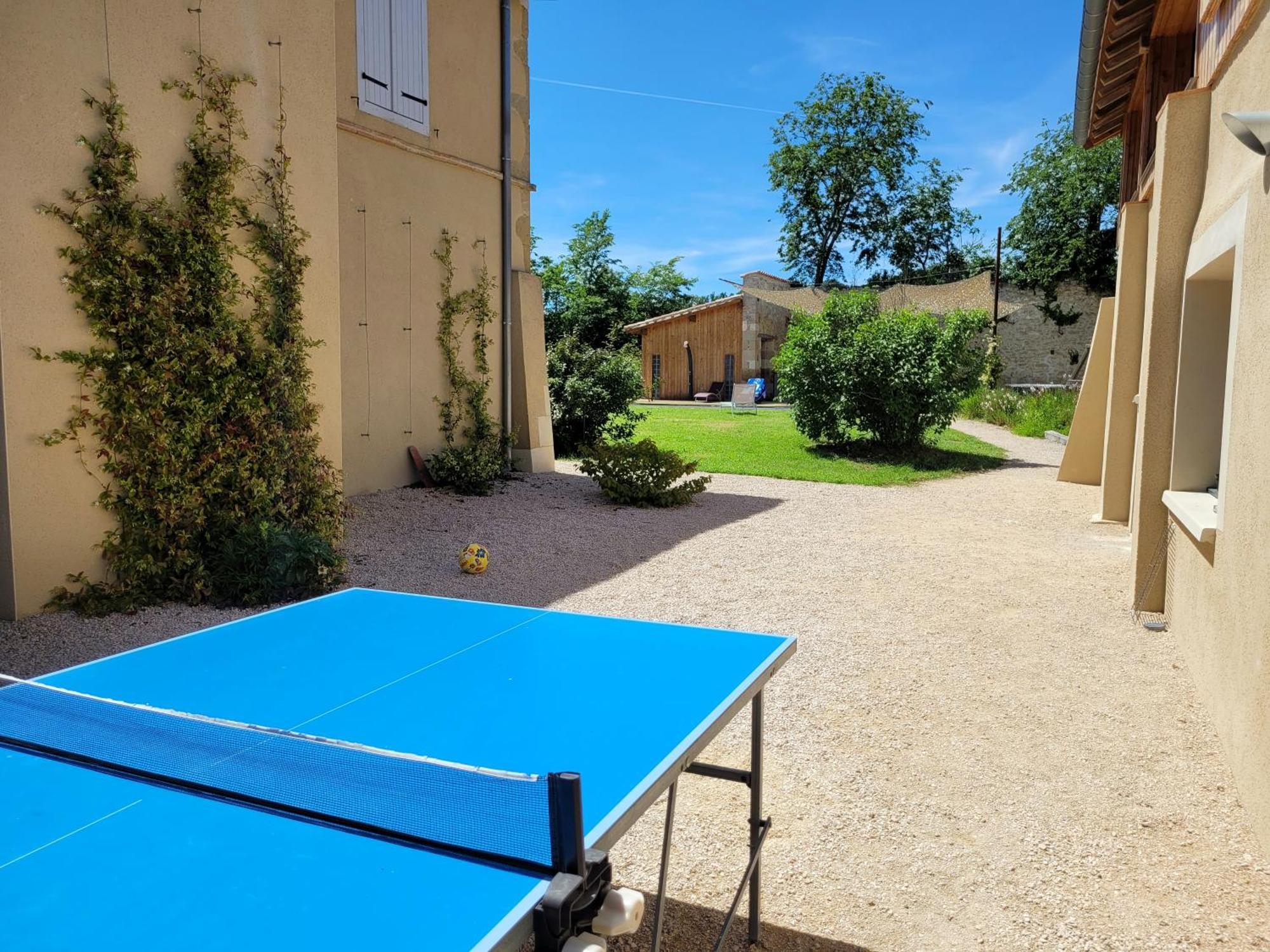 Gite Campagne Famille 15 Pers Piscine Chauffee Jeux Enfants Petanque Saint-Sauvy Dış mekan fotoğraf